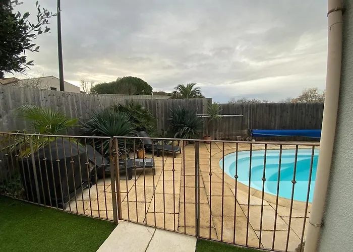 Вілла L'echappee Belle 3 Etoiles - Piscine, Jardin Et Pool-house - Proche Cite Каркассонн